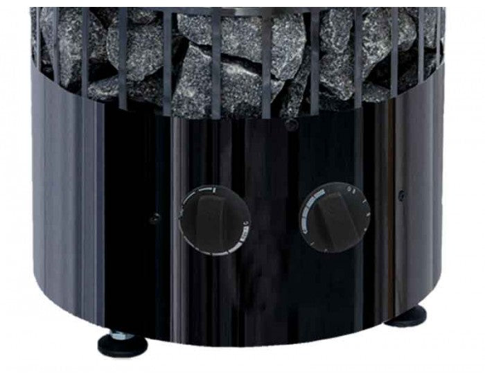 poele electrique commande, regler temperature, harvia