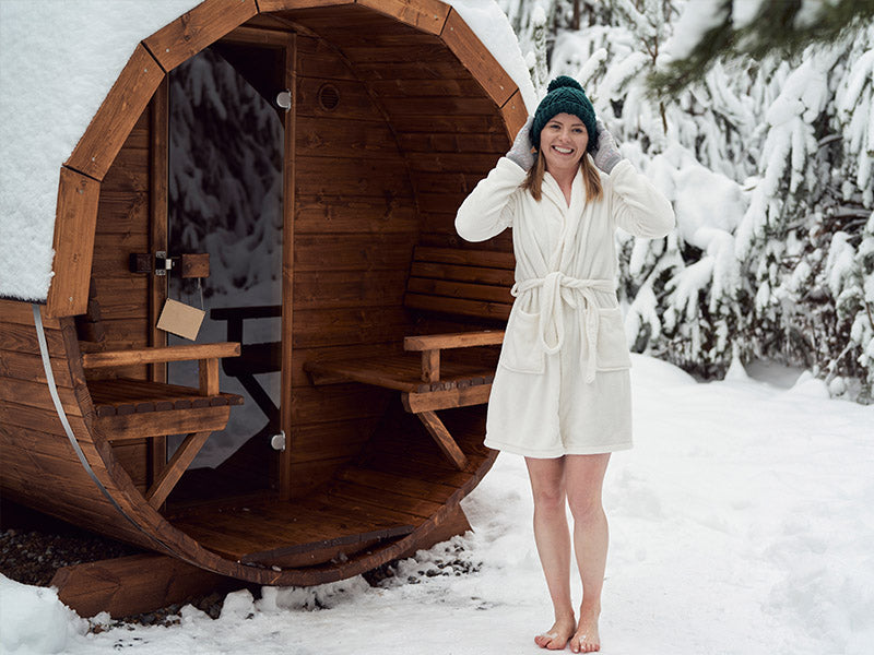sauna tonneau, sauna acheter, sauna baril, sauna exterieur, sauna jardin