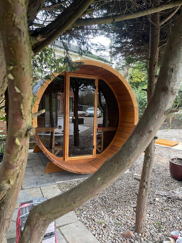 Sauna Jardin Deluxe 280 en Bois Thermo-traité