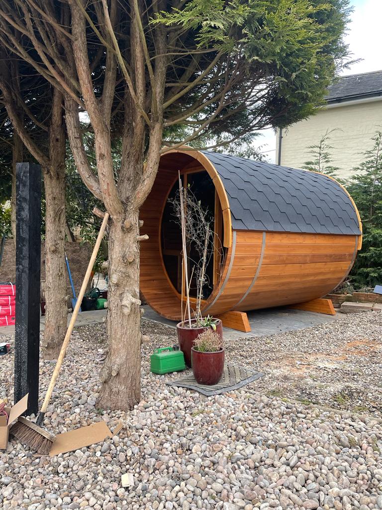 Sauna Jardin Deluxe 280 en Bois Thermo-traité