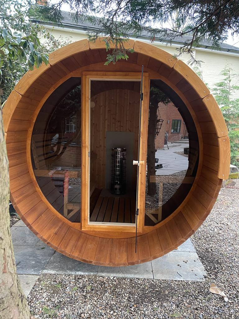 Sauna Jardin Deluxe 280 en Bois Thermo-traité