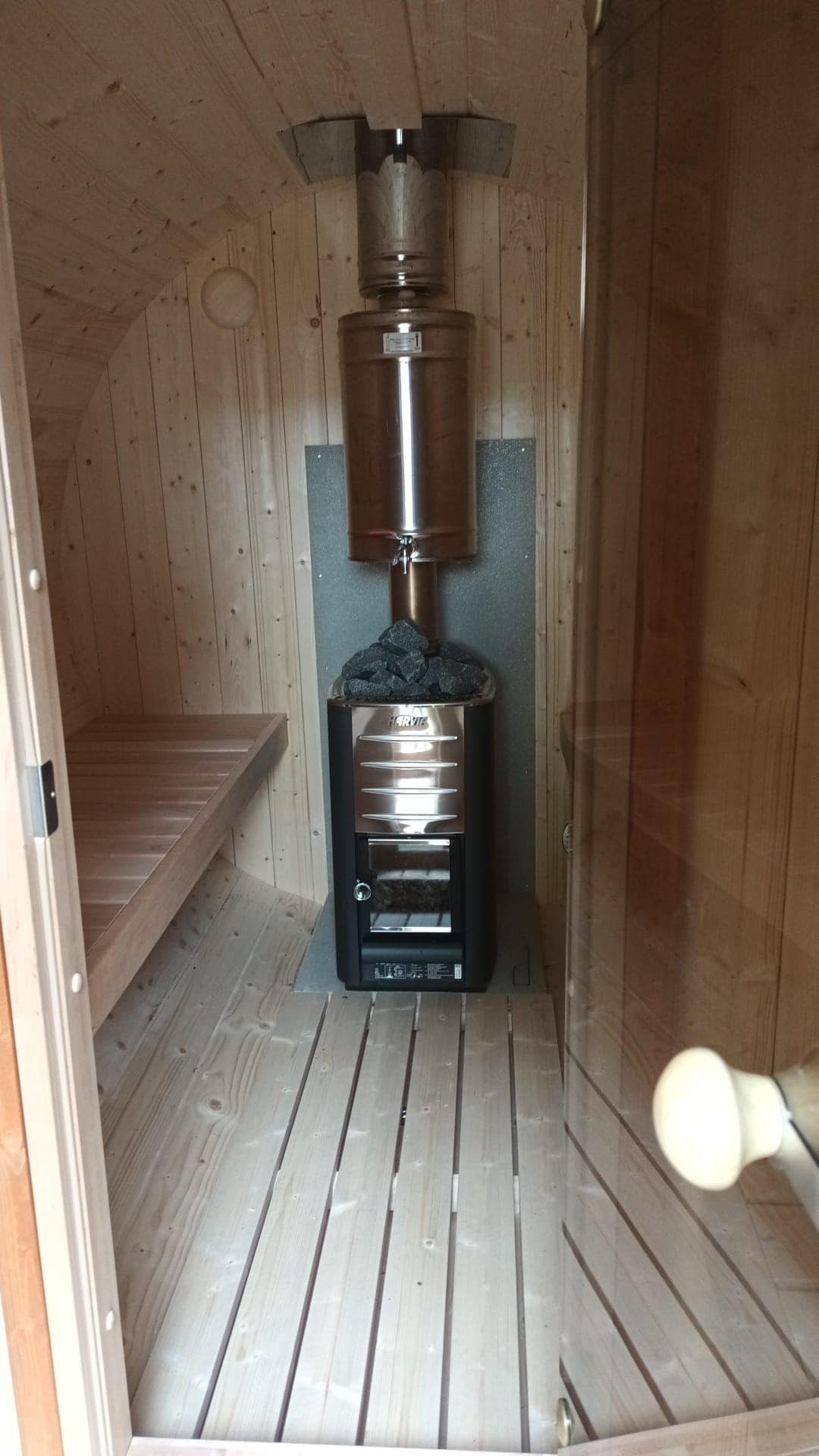 Sauna Extérieur avec Terrasse