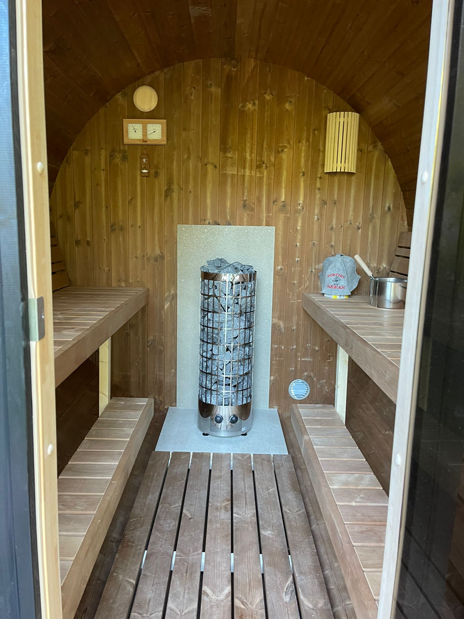 Sauna Jardin Deluxe 280 en Bois Thermo-traité