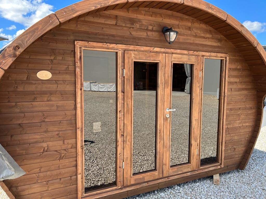 Sauna Extérieur en Bois Thermo-traité 4-6 places