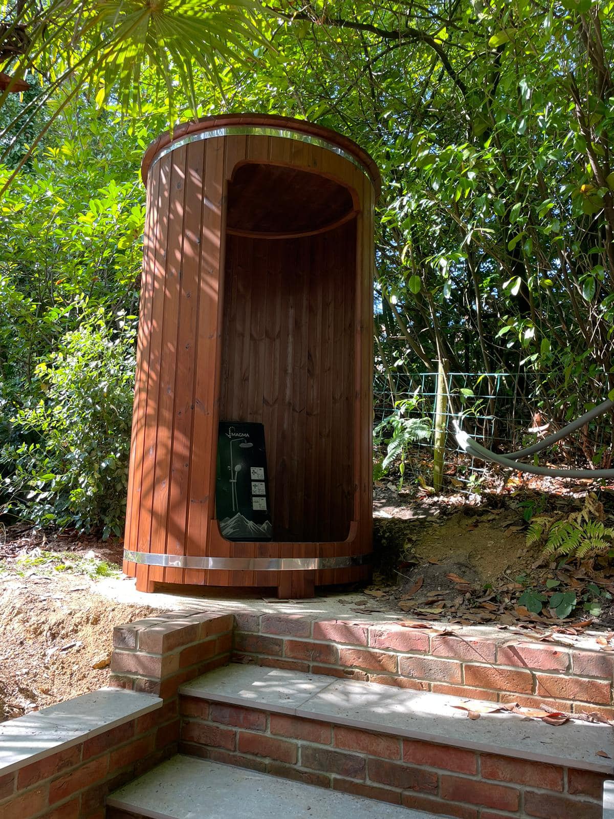 Douche de Jardin en Bois Thermo-traité