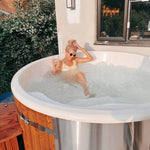 bain nordique bois avis, hot tub sauna prestige