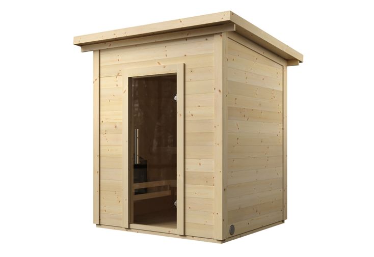 Sauna Jardin en bois d'épicéa - 3,3 m² | 2 Places