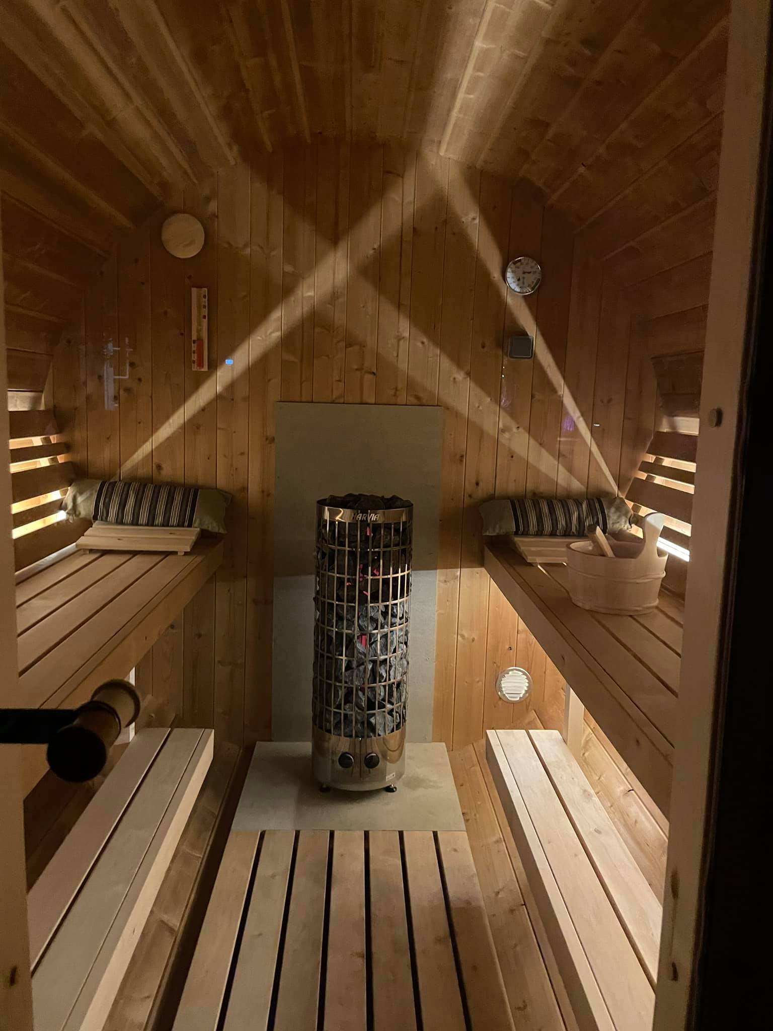 Sauna Jardin Deluxe 280 en Bois Thermo-traité