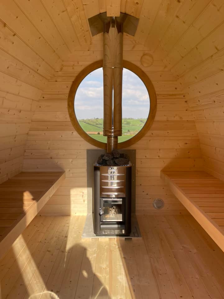 Sauna igloo extérieur en bois pour 4-6 personnes