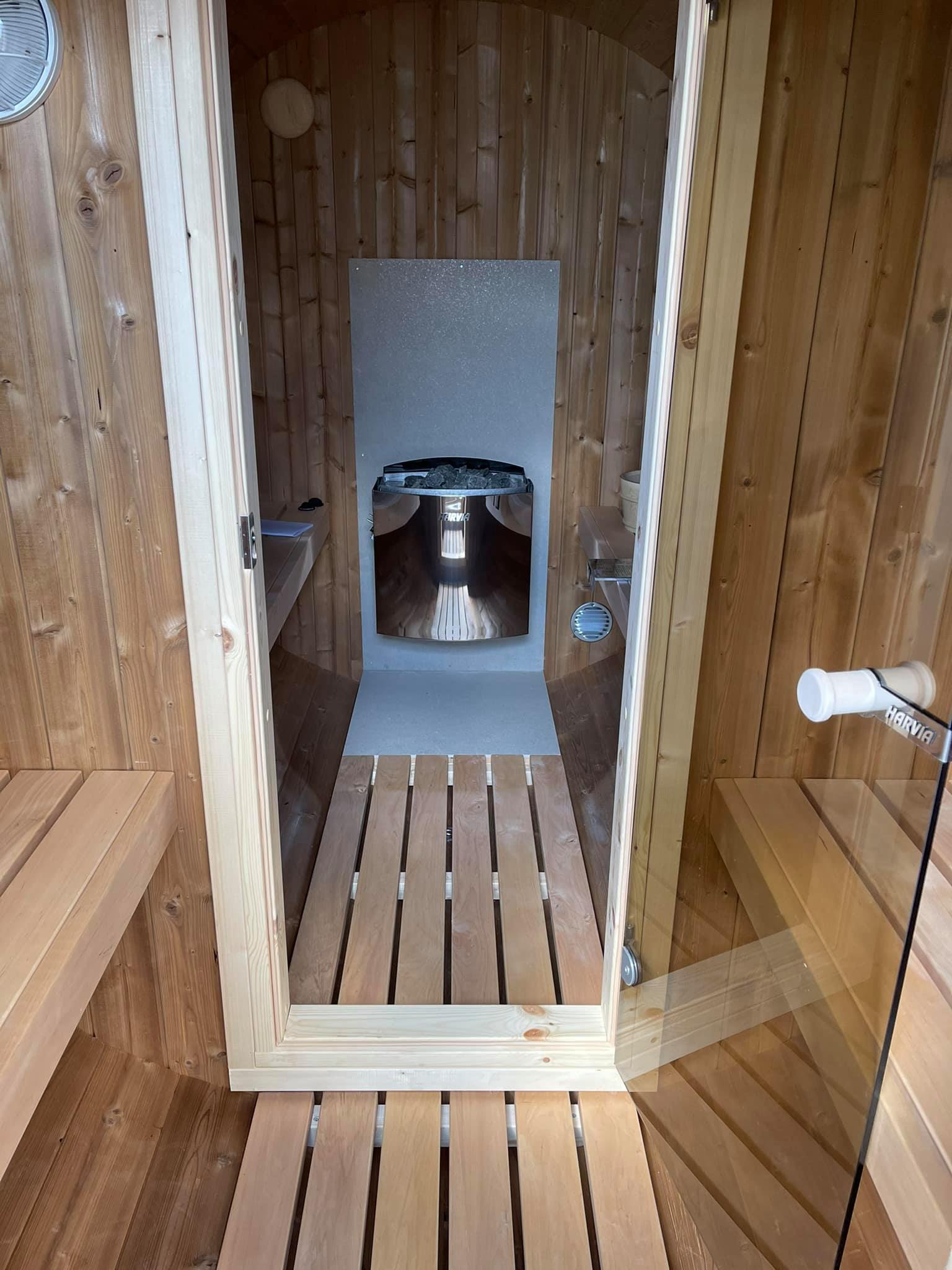 Sauna Extérieur avec Terrasse