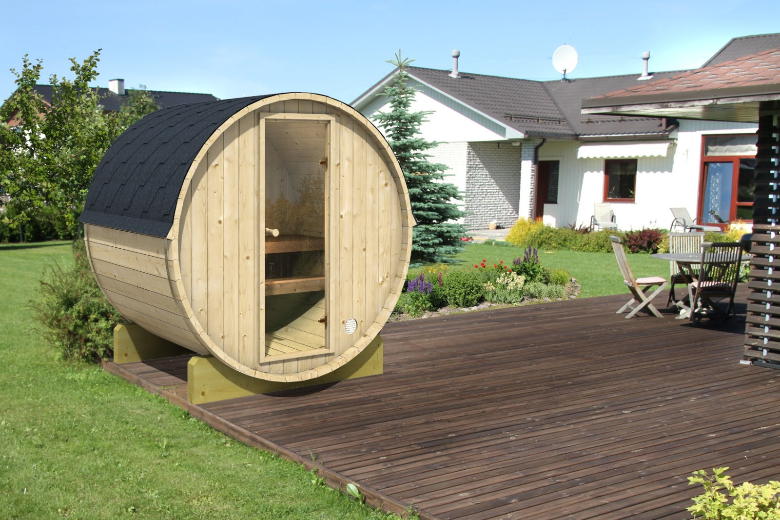 Sauna Extérieur pour 2-3 Places - Terrace