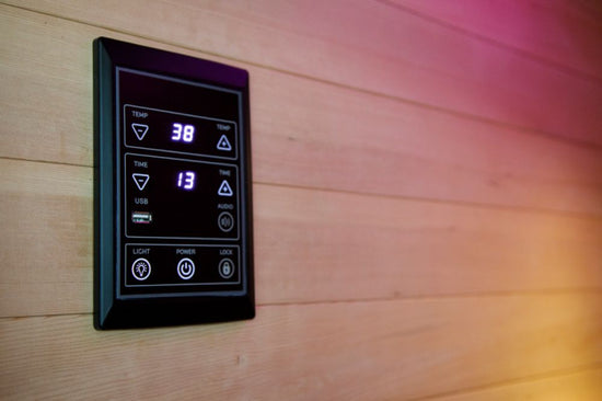 sauna cabine infrarouge, sauna infrarouge interieur harvia SGS1310, cabine infrarouge 2 place, acheter sauna, prix