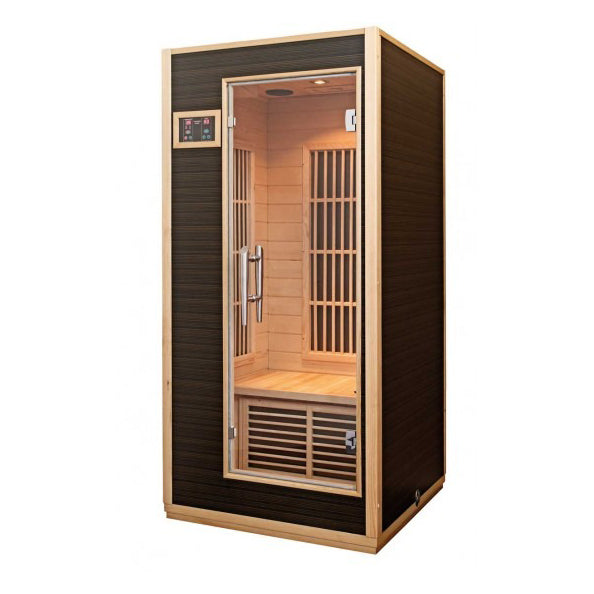 sauna cabine infrarouge, sauna infrarouge interieur harvia SG0909, cabine infrarouge individuel, acheter sauna 1 place, prix
