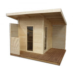 sauna exterieur traditionnel, sauna Harvia Solide Compact, sauna jardin, acheter sauna, prix sauna