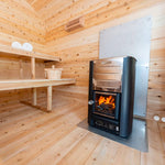 sauna exterieur traditionnel, sauna cabine CTC88W Georgian Dundalk Leisurecraft, sauna jardin, acheter sauna, prix