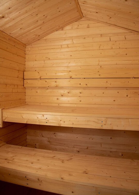 sauna exterieur traditionnel, sauna Harvia Kuikka, sauna jardin, acheter sauna, prix sauna finlandais