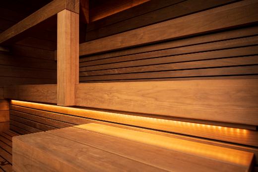 sauna exterieur luxe, sauna Harvia Nordic Misty Kirami FinVision , achat sauna 4 place, sauna 6 place, SHL3499, SHL3410