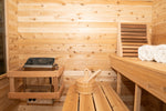 sauna tonneau exterieur, sauna baril, sauna jardin, acheter Luna Dundalk Leisurecraft