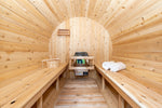 sauna tonneau exterieur, serenity CTC2245W Dundalk Leisurecraft, sauna jardin, prix sauna baril
