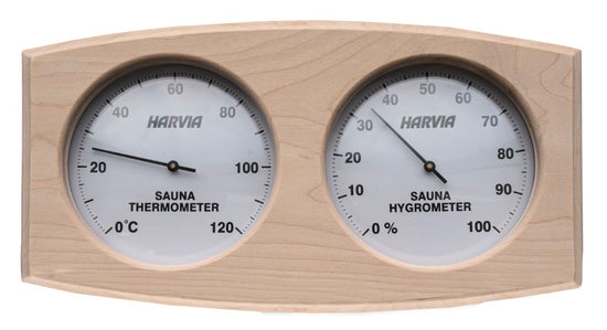 Thermomètre/Hygromètre, intérieur Bois 2-en-1 pour Sauna Sauna Ther