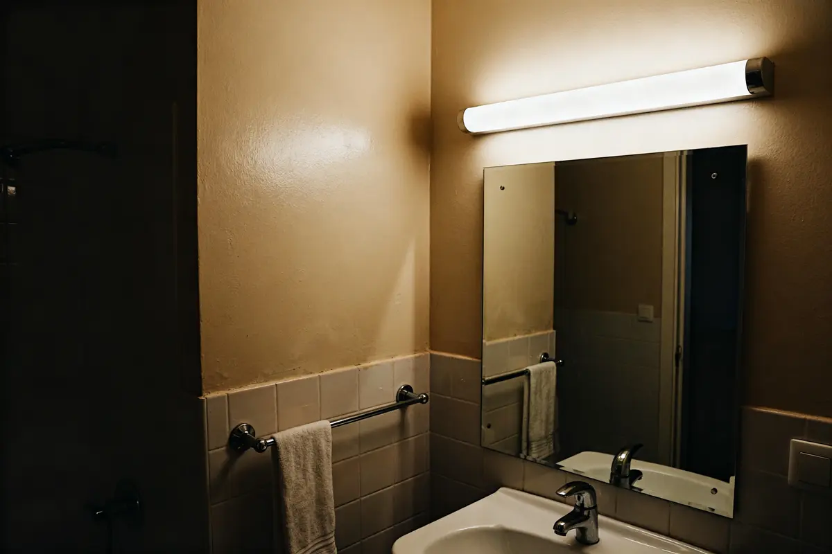 Quelle couleur pour une salle de bain sombre ou petite ?