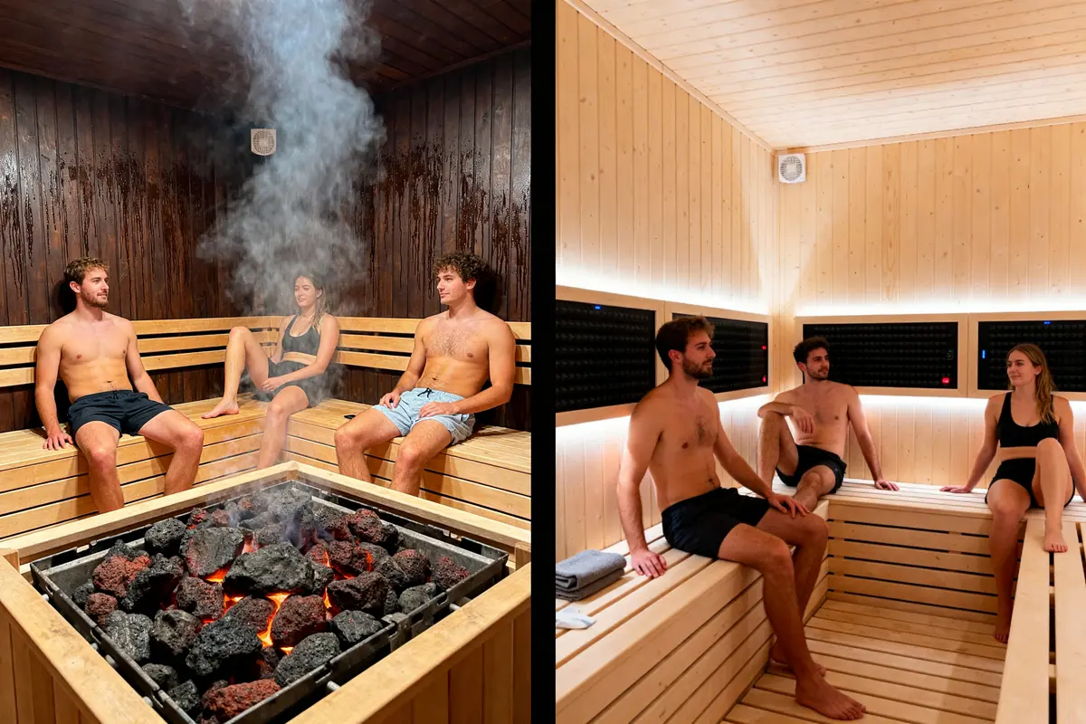 Sauna traditionnel ou Infrarouge : Quel modèle choisir ?