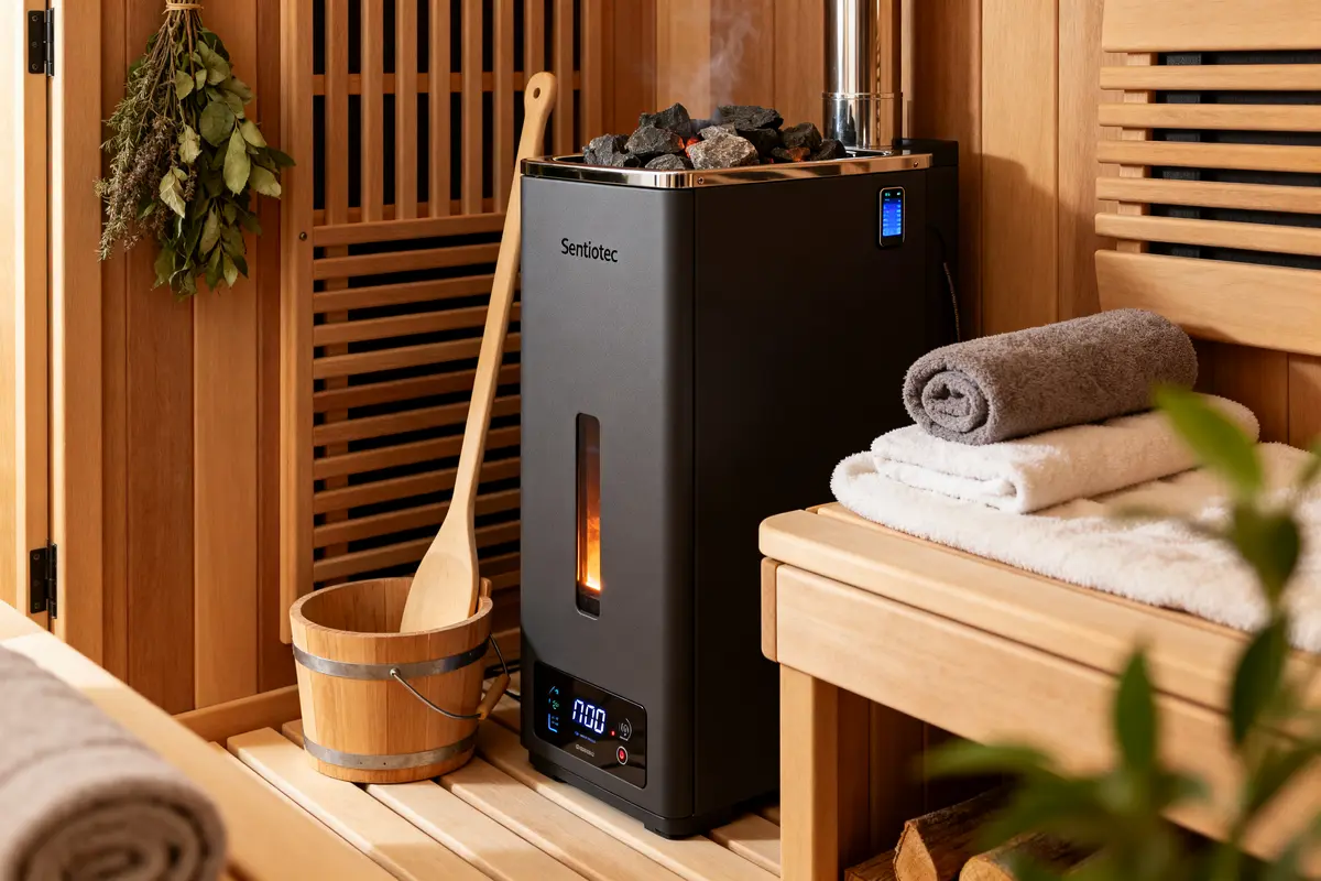 Sentiotec sauna : poêles électriques et infrarouge haute performance