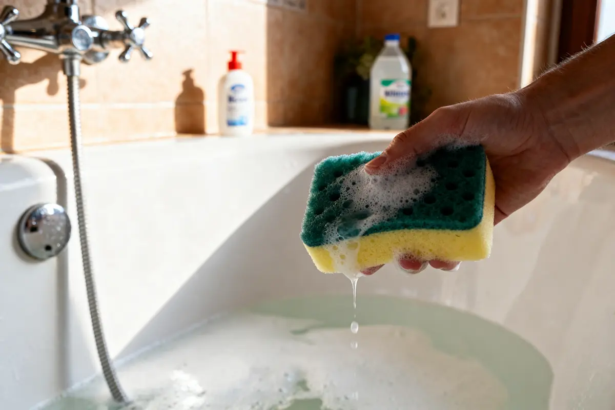 Nettoyer une baignoire : astuces pour un entretien efficace et sans abîmer